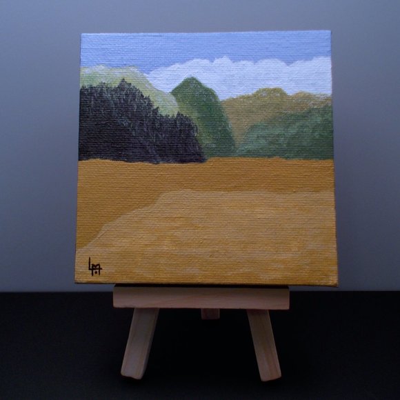 Acrylic Painting - Pretty Pasture - Picture 2 of 5